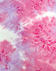 (DBP) PINK, LILAC, AND OFF WHITE TIE DYE