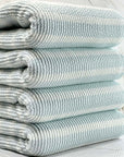 (URBAN RIB) STRIPES ON BABY BLUE