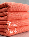 (KNITTED SWEATER) NEON PEACH