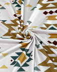 (DBP) BIG AZTEC PRINT ON IVORY