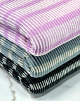 (URBAN RIB) STRIPES ON CHARCOAL
