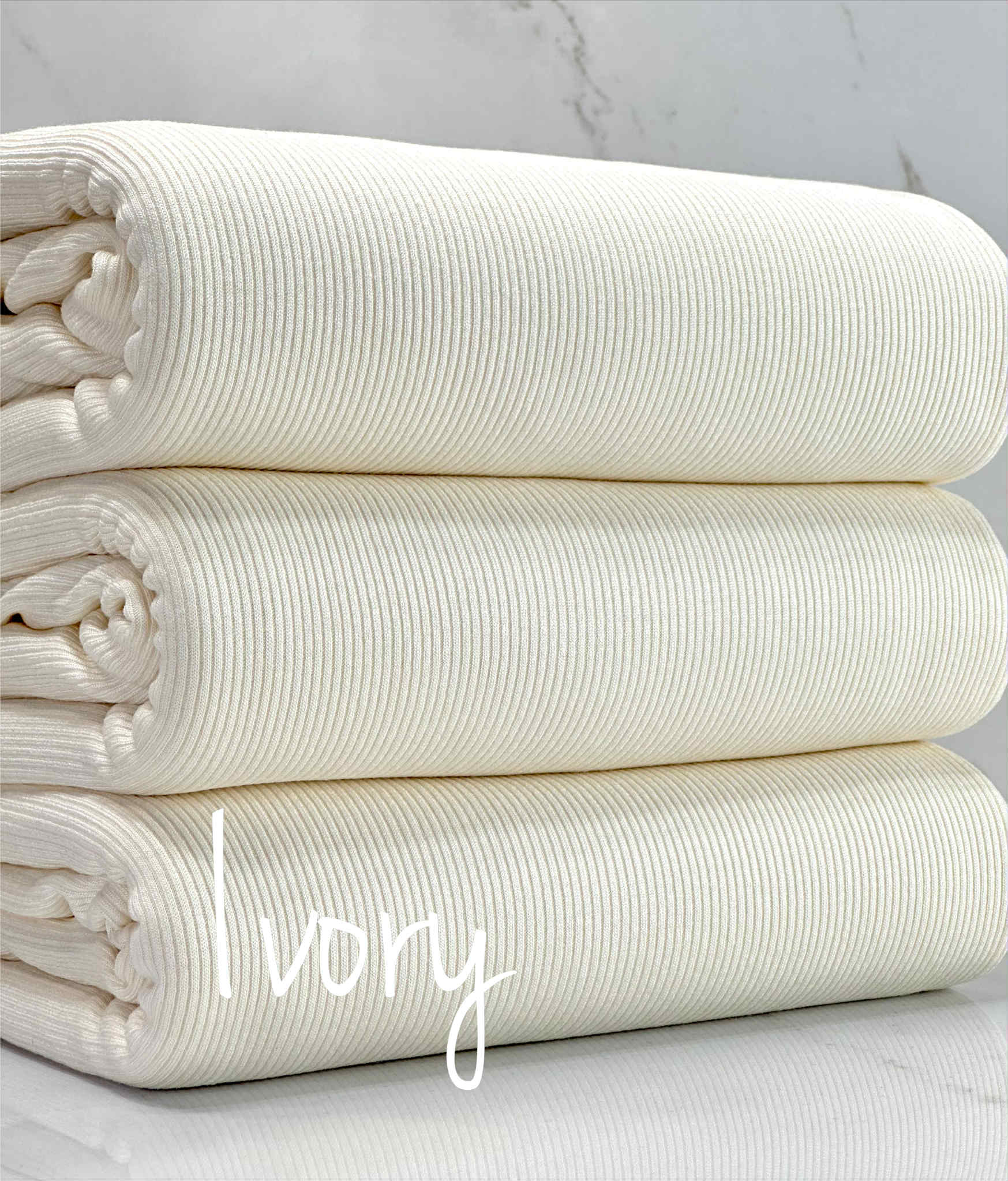 (1X1 BABY RIB) IVORY (1)