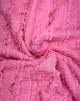 (JACQUARD RUFFLE LACE) PINK