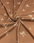 (THERMAL) OFF WHITE BOWS ON BRICK