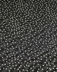 (MESH) TINY WHITE DOTS ON BLACK