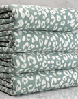 (4X2 YUMMY RIB) OFF WHITE LEOPARD ON SAGE