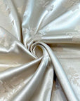 (SATIN) CREAM FLORAL