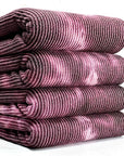 (URBAN RIB) PLUM AND OFF WHITE TIE DYE