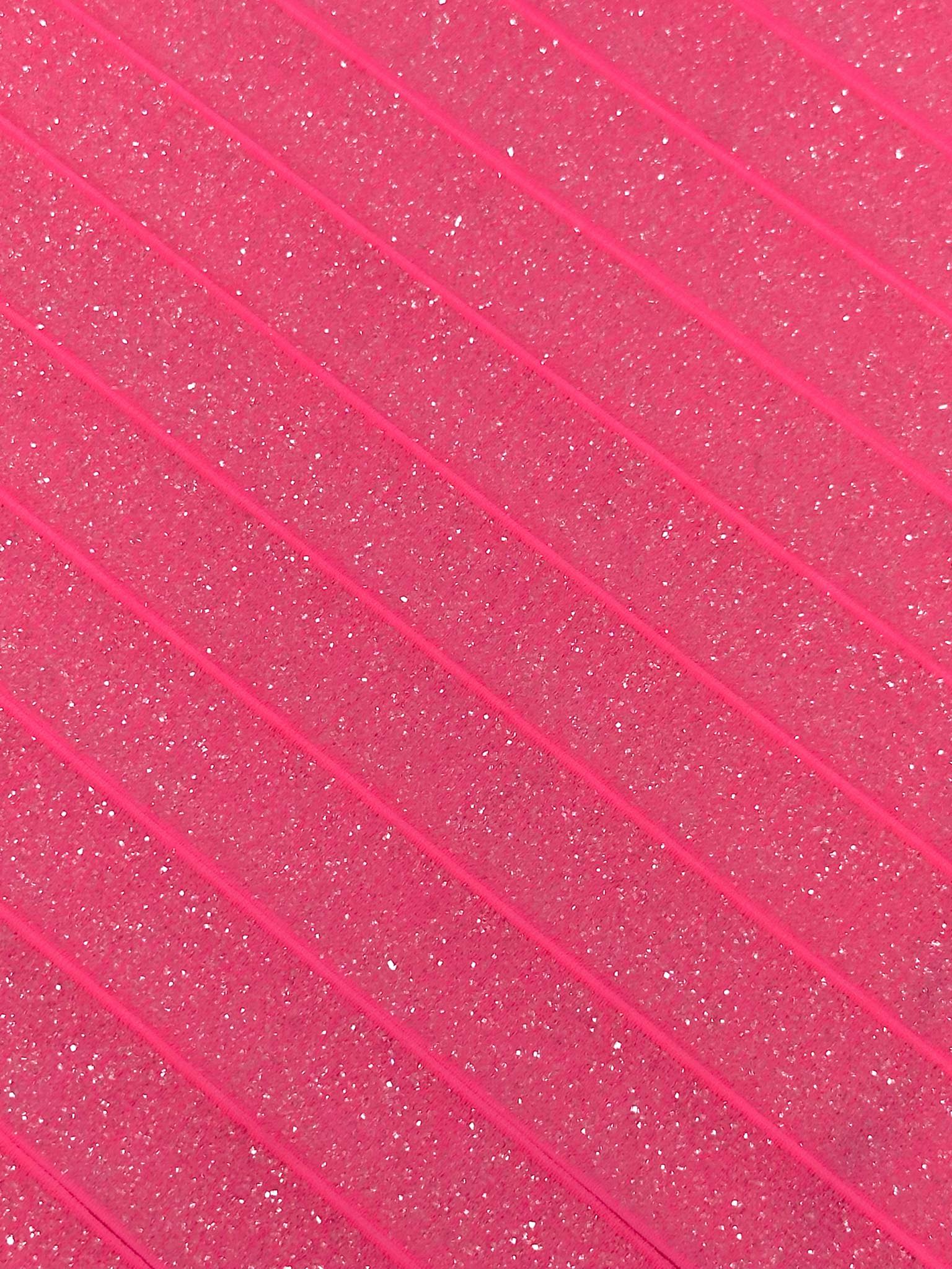(TRIM) 5/8 ELASTIC NEON PINK SHIMMER