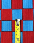 (YUMMY RIB) RED AND BLUE CHECKERED