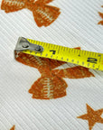 (4X2 YUMMY RIB) FOOTBALL BOWS AND STARS ON OFF WHITE(2)