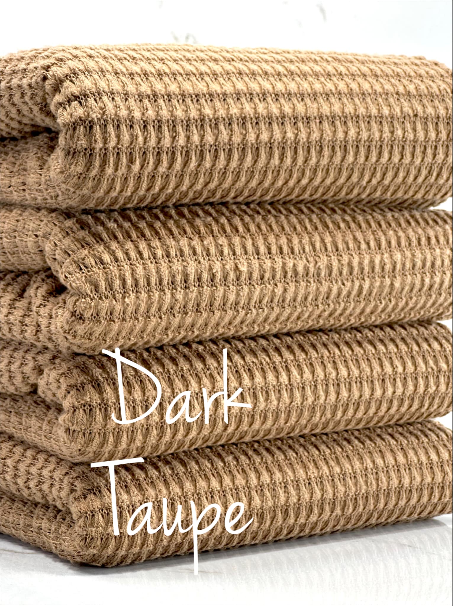 (CHUNKY WAFFFLE) DARK TAUPE
