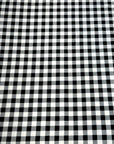 (DBP) OFF WHITE AND BLACK GINGHAM