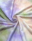 (DBP) PEACH, PURPLE, AND GREEN TIE DYE