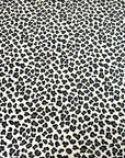 (FRENCH TERRY) BROWN AND BLACK CHEETAH ON TAUPE