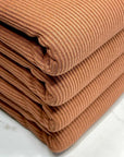 (CASHMERE RIB BRUSHED) SIENNA