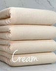 (SWEATER BRUSHED KNIT) CREAM