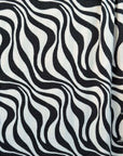 (URBAN RIB) ZEBRA PATTERN ON OFF WHITE
