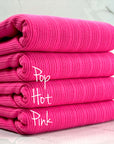 (PORTIA RIB) POP HOT PINK