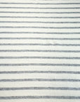 (FRENCH TERRY) LIGHT GRAY STRIPES ON IVORY