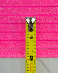 (TRIM) 3/8 ELASTIC BRIGHT PINK SHIMMER