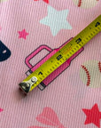 (2X2 YUMMY RIB) PINK BATTTING HELMETS AND (1)