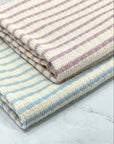 (GUAPO STRIPE) BABY BLUE STRIPES ON IVORY