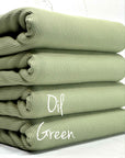 (2X2 SUPER COTTON FEEL RIB) OIL GREEN
