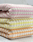 (GUAPO STRIPE) YELLOW STRIPES ON IVORY
