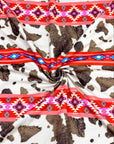 (DBP) CORAL PATTERN AND BROWN COW FUR PRINT (1)