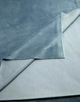 (MICRO VELVET) DUSTY BLUE