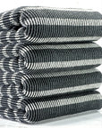 (URBAN RIB) STRIPES ON CHARCOAL