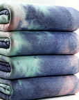 (FRENCH TERRY) BLUSH, AQUA, AND INDIGO TIE DYE (1)
