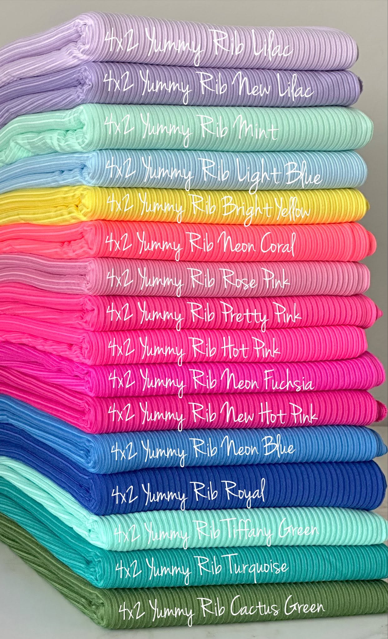 4x2 SOLIDS 🌈