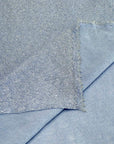 (KNIT) 3D LIGHT BLUE AND GLITTER LEOPARD