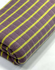 (RIB) CITRUS STRIPES ON VINTAGE PURPLE