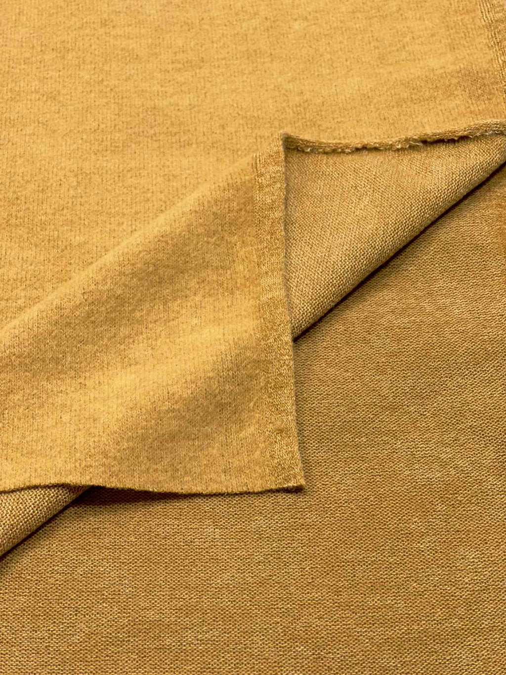 (BRUSHED SWEATER KNIT) VINTAGE CAMEL