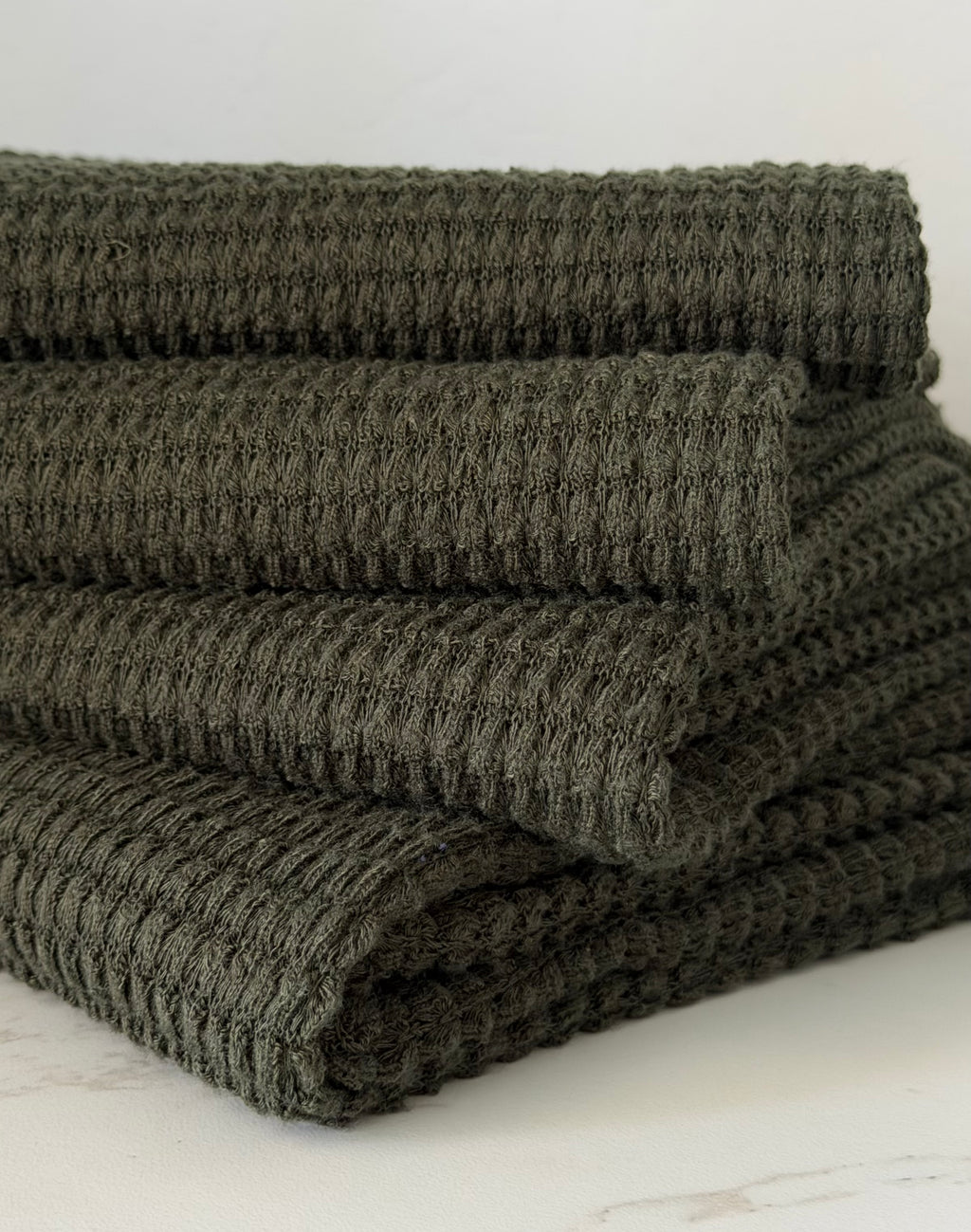(CHUNKY WAFFFLE) DARK OLIVE