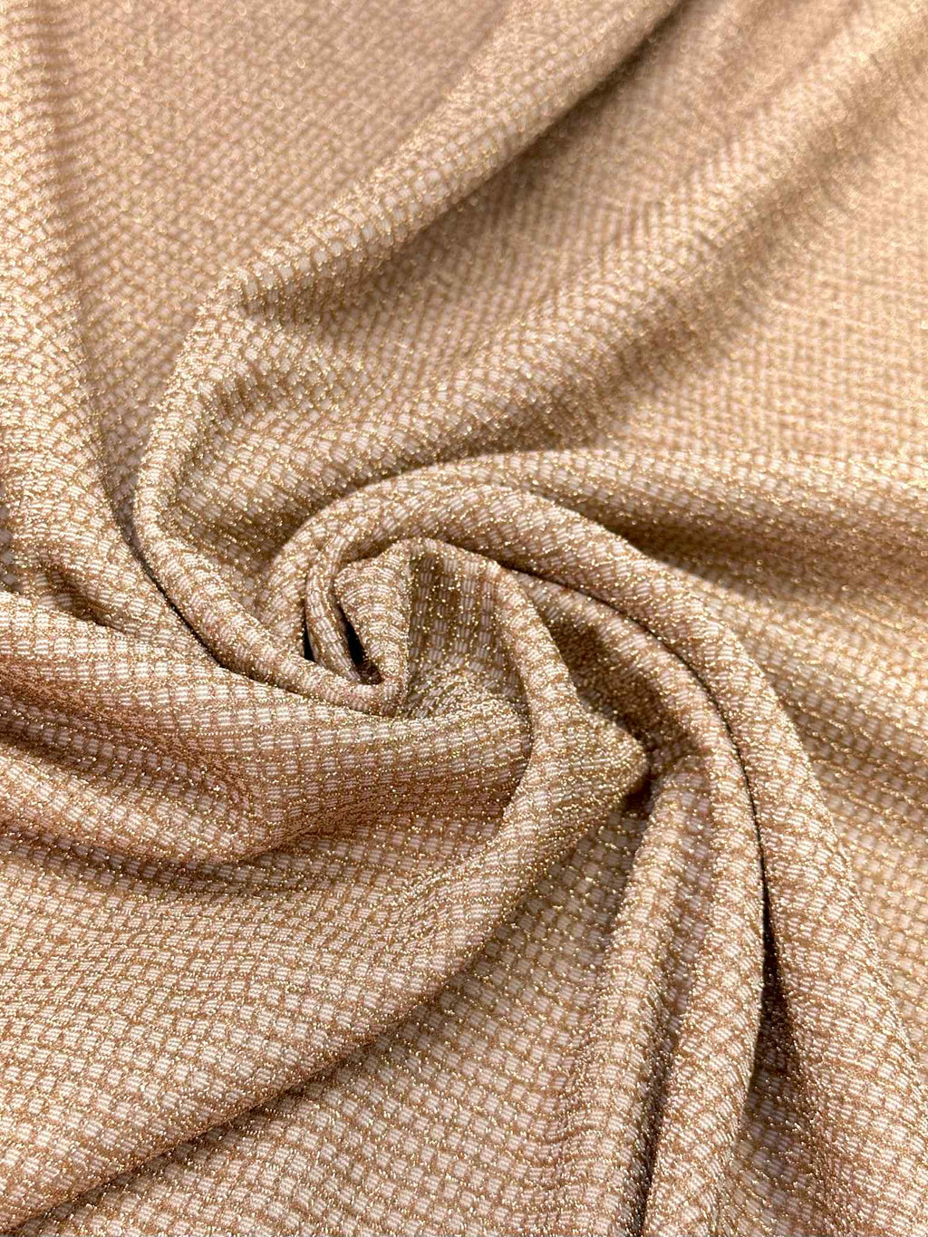 (LUREX KNIT) ROSE GOLD SHIMMER