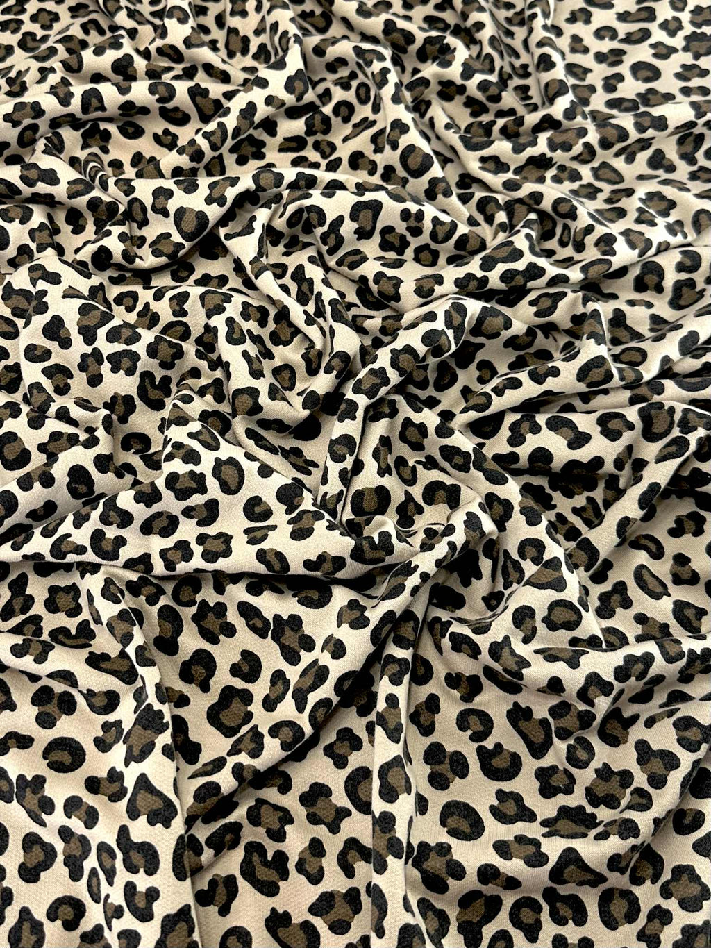 (FRENCH TERRY) BROWN AND BLACK CHEETAH ON TAUPE (3)