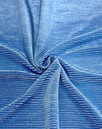 (PLEATED) BLUE