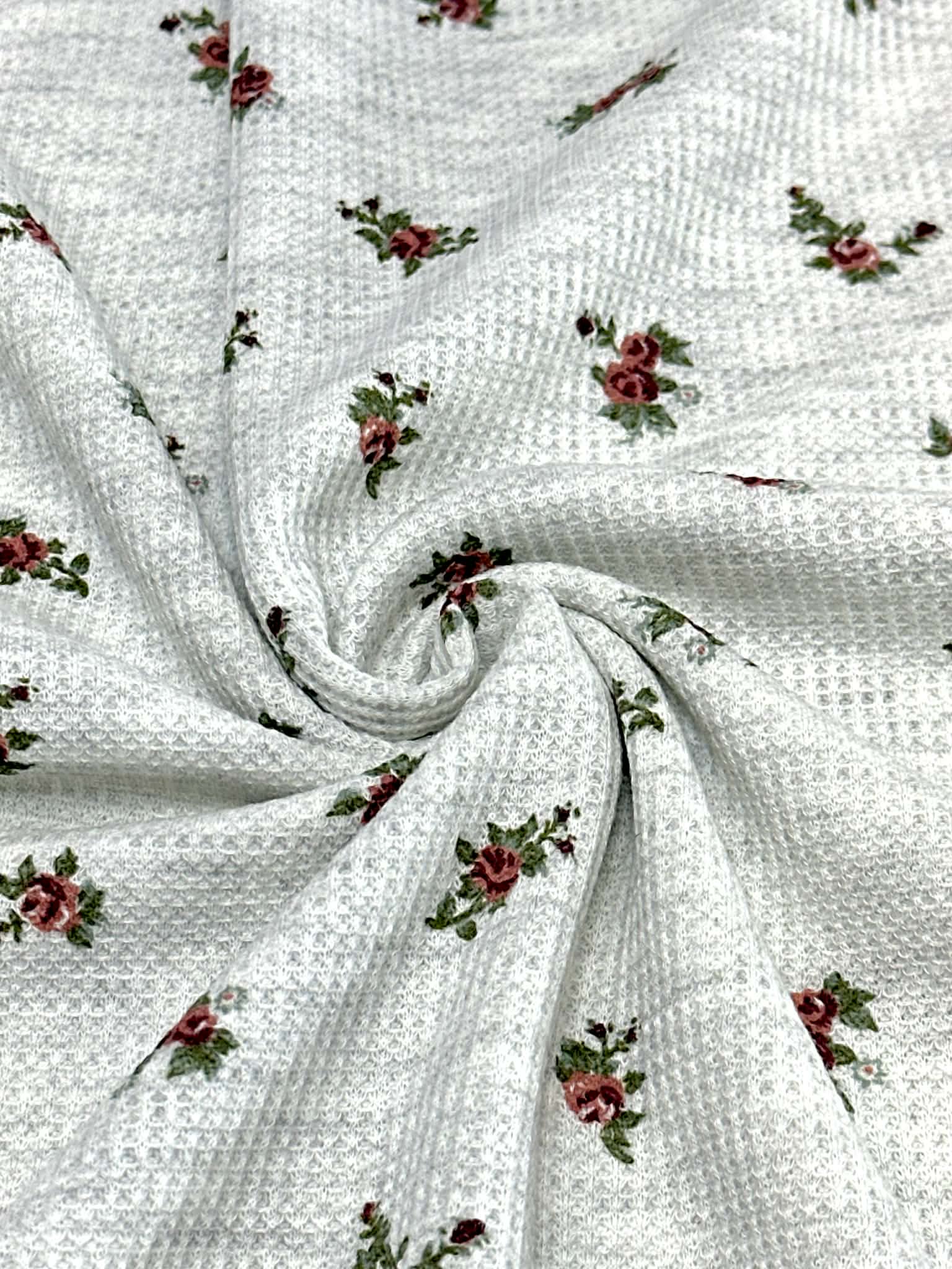 (THERMAL) TINY VINTAGE ROSES ON SOFT GRAY (3)