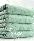 (TOWEL) SAGE DAISY FLOWERS