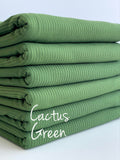 z.(4X2 RIB) CACTUS GREEN