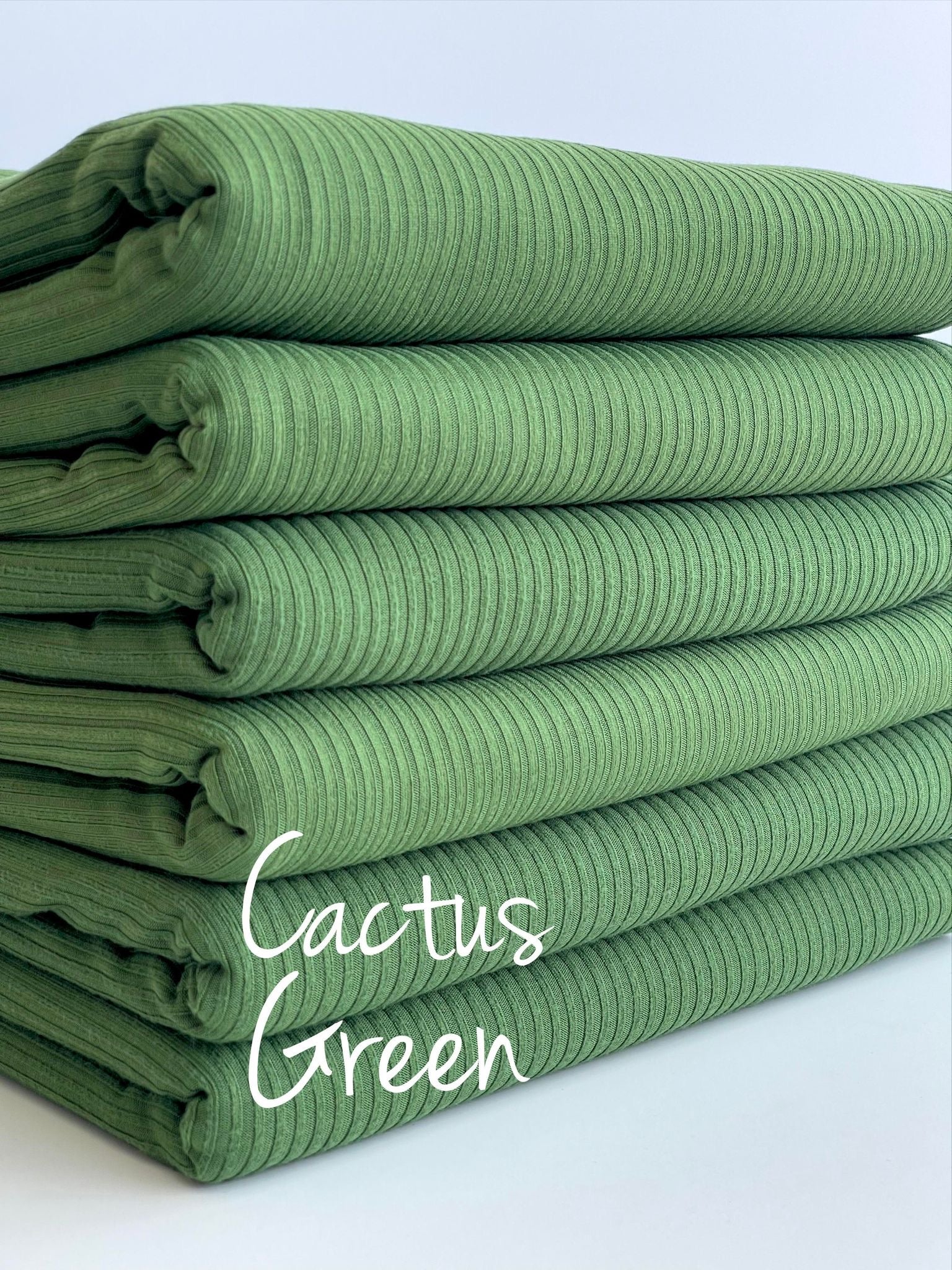 z.(4X2 RIB) CACTUS GREEN