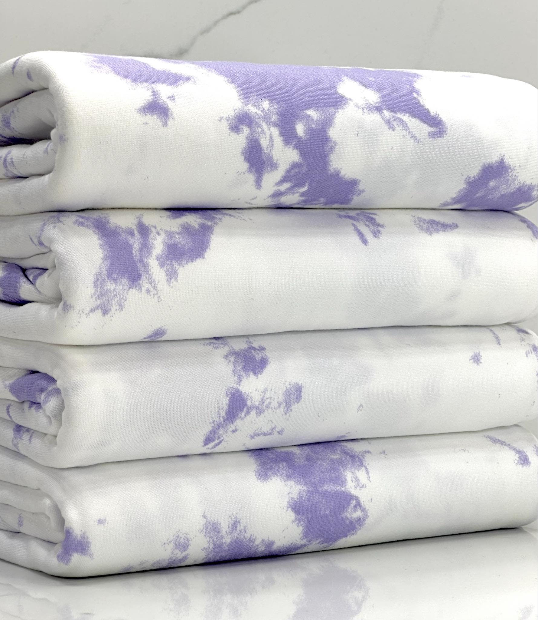 (DBP) DEEP LAVENDER ACID ON OFF WHITE