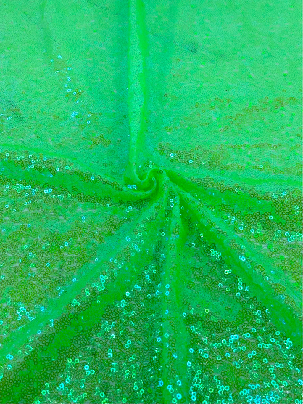 (SEQUIN) LIME GREEN