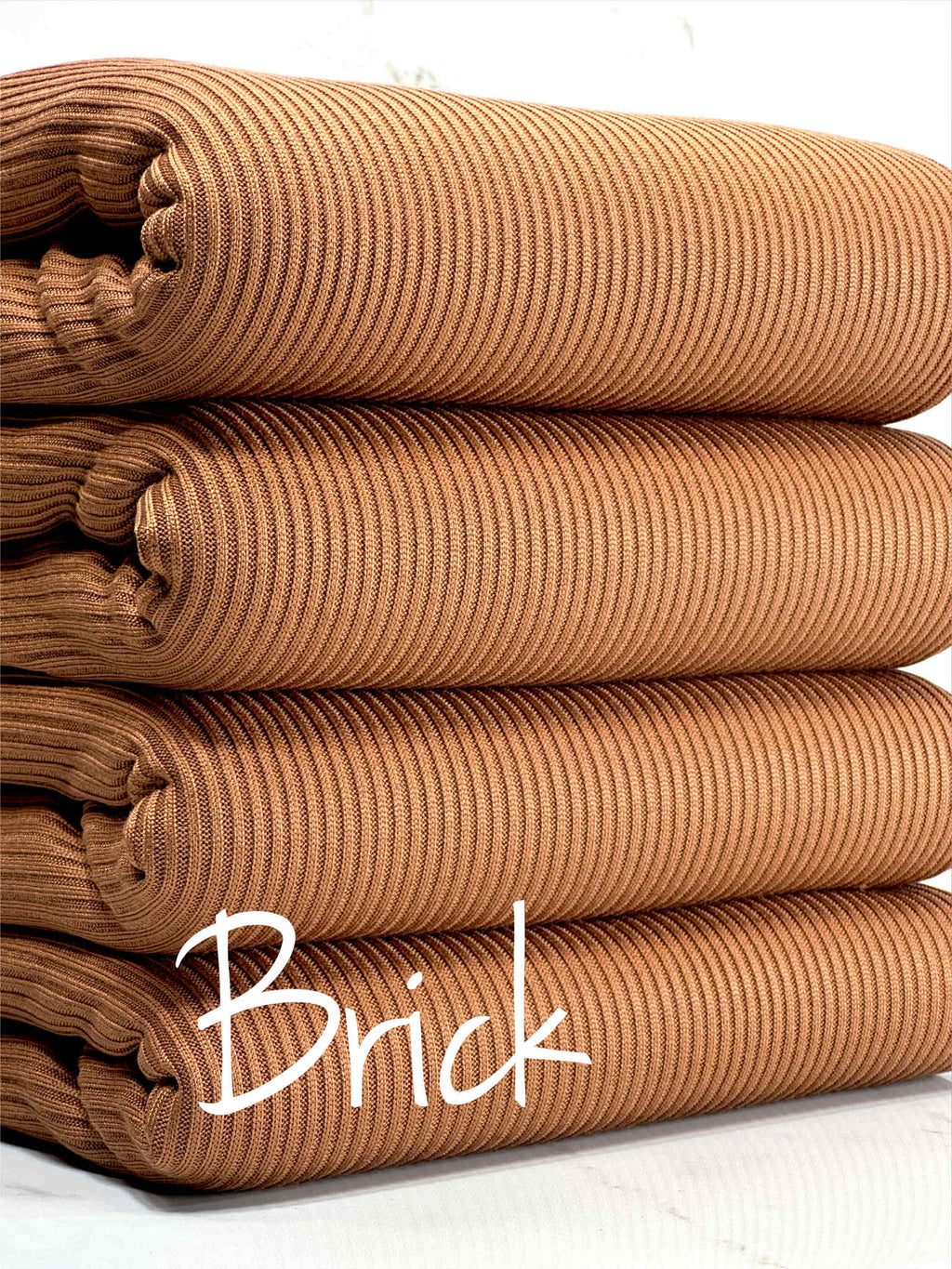 (CASHMERE RIB BRUSHED) BRICK (3)