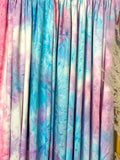 (DBP) PINK, BLUE, LAVENDER AND OFF WHITE TIE TYE