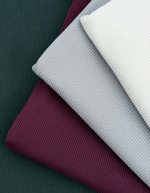 (2X2 SUPER COTTON FEEL RIB) GRAY